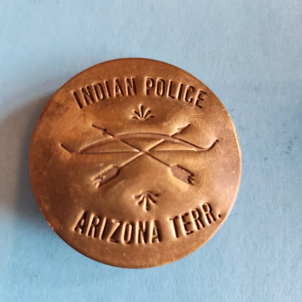 Vintage Arizona Territory badge - ESTATE PIECE